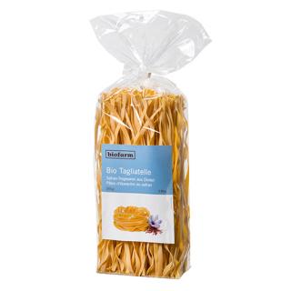 Dinkel-Safran-Tagliatelle