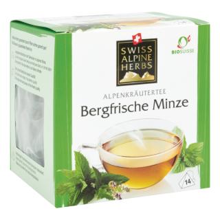 Tee Bergfische Minze 14x1g