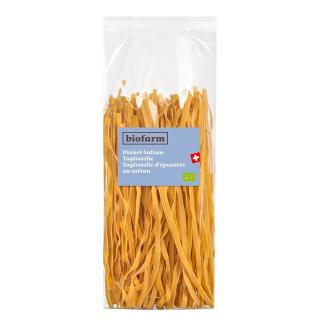 Dinkel-Safran-Tagliatelle
